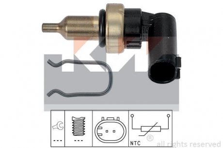 Датчик температури рідини охолодження. Датчик, температура охлаждающей жидкости. Датчик, температура охлаждающей жидкости KW 530343