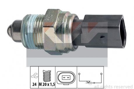 Вимикач фар заднього ходу KW 560205