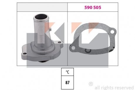 Термостат системи охолодження KW 580124
