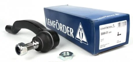 Фото наконечник поперечної кермової тяги LEMFORDER 3348401 Наконечник поперечної кермової тяги LEMFORDER 3348401