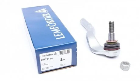 Фото наконечник поперечної кермової тяги LEMFORDER 3460701 Наконечник поперечної кермової тяги LEMFORDER 3460701