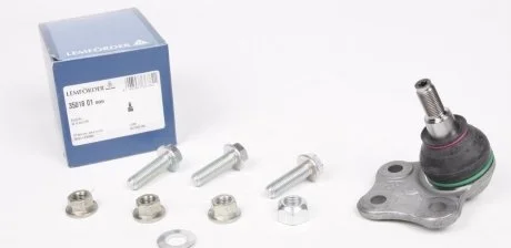 Фото кульова опора з кріпленням! лів./прав.Fluence,Megane,Grand Scenic 08- LEMFORDER 3501801 Кульова опора з кріпленням! лів./прав.Fluence,Megane,Grand Scenic 08- LEMFORDER 3501801