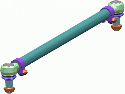 Рульова тяга поперечна LEMFORDER 35809