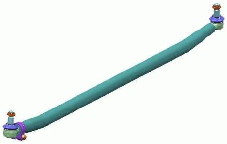 Тяга поперечна Кермова DAF L1698 LEMFORDER 37451 01