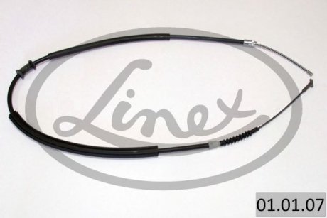 Трос ручного тормоза LINEX 010107