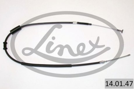 Трос ручного тормоза LINEX 140147