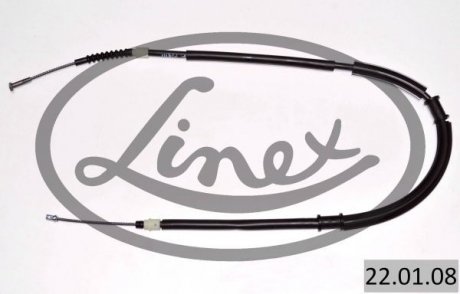 Трос ручного тормоза LINEX 220108