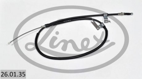 Трос ручного тормоза LINEX 260135