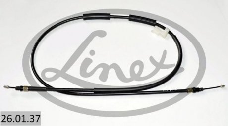 Трос ручного гальма LINEX 260137 (фото 1)