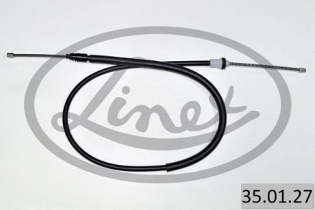 Трос ручного тормоза LINEX 350127