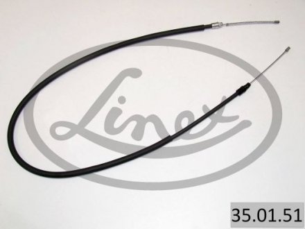 Трос ручного тормоза LINEX 350151