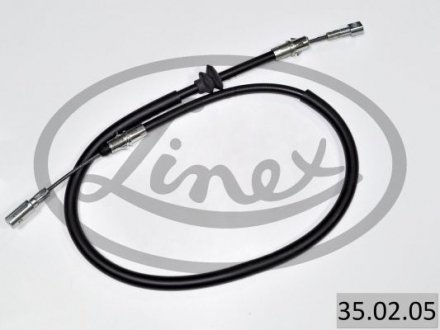 Трос ручного тормоза LINEX 35.02.05