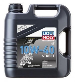 OLEJ LQM 10W-40 RACING 4T 4L STREET LIQUI MOLY 1243 (фото 1)