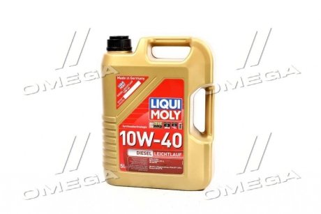 Л DIESEL LEICHTLAUF 10W-40HD масло моторне диз.півс. LIQUI MOLY 1387 (фото 1)