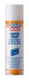 Л KUPFER SPRAY Cмазка на основі міді в аерозолі для гальм. колодок (-30/+1100) LIQUI MOLY 1520