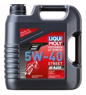 OLEJ LQM MOTORBIKE 4T SYNTH 5W-40 RACE4L LIQUI MOLY 1685