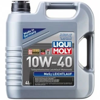 Л LEICHTLAUF MoS2 10W-40 масло моторне напівсинтетичне LIQUI MOLY 1917