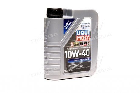 Л LEICHTLAUF MoS2 10W-40 масло моторне напівсинтетичне LIQUI MOLY 1930