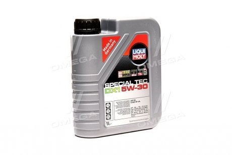 Л Special Tec DX1 5W-30 масло моторне синтет. GM dexos1 Gen 2, API: SN-RC, ILSAC: GF-5, Ford: WSS-M LIQUI MOLY 20967 (фото 1)