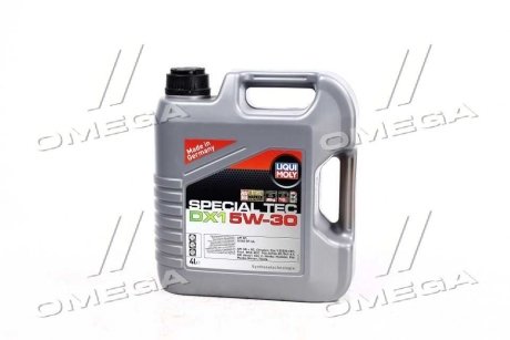 Л Special Tec DX1 5W-30 масло моторне синтет. GM dexos1 Gen 2, API: SN-RC, ILSAC: GF-5, Ford: WSS-M LIQUI MOLY 20968 (фото 1)