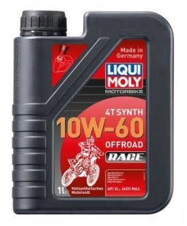 MOTORBIKE 4T SYNTH 10W-60 OFFROAD RACE1L LIQUI MOLY 3053