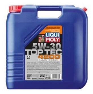 Масло моторное Top Tec 4200 5W-30 (20 л) LIQUI MOLY 3708 (фото 1)