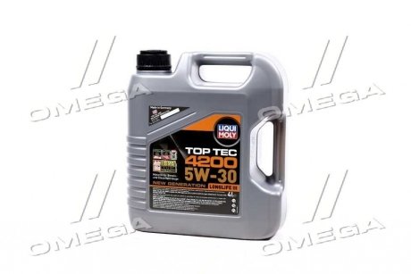 Л TOP TEC 4200 5W-30 масло моторне синтетичне (VW 504 00/507 00, BMW LL-04) LIQUI MOLY 3715