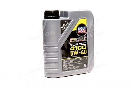 Л TOP TEC 4100 5W-40 масло моторне синтетичне LIQUI MOLY 7500