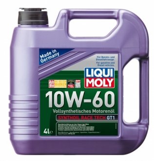 Мастило моторне Synthoil Race Tech 10W-60 4L LIQUI MOLY 7535