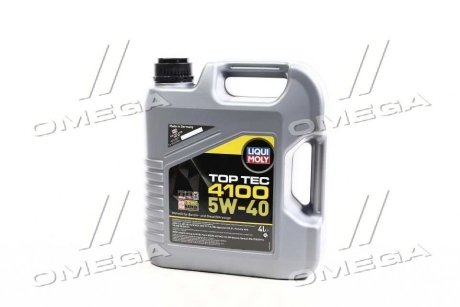 Л TOP TEC 4100 5W-40 масло моторне синтетичне (VW505.01/505.00, BMW LL-04) LIQUI MOLY 7547