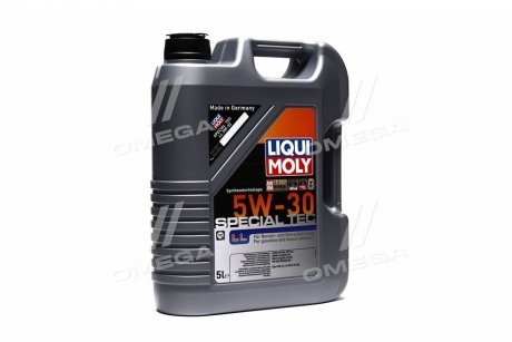 Л SPECIAL TEC LL 5W-30 олива двигун. синтетична ACEA A3/B4, API SL | MB-Freigabe 229.5 | VW 502 00 LIQUI MOLY 8055