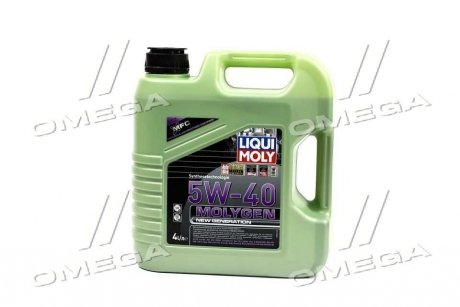 Л Molygen New Generation 5W-40 НС-синтетичне моторне масло API CF/SN, ACEA A3/B4, BMW LL-01, MB: 22 LIQUI MOLY 9054