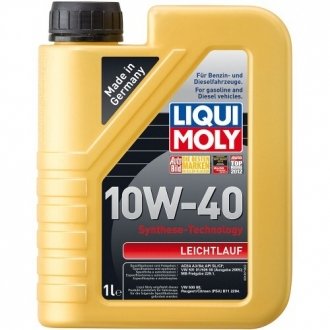 Л LEICHTLAUF 10W-40HD масло моторне напівсинт. LIQUI MOLY 9500