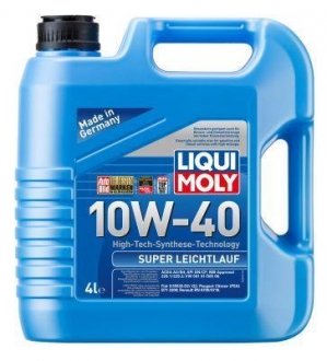 OLEJ 10W40 4L P╙гSYNTETYCZNY LIQUI MOLY 9504 (фото 1)