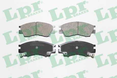Тормозные колодки, дисковый тормоз (набор) LPR 05P042