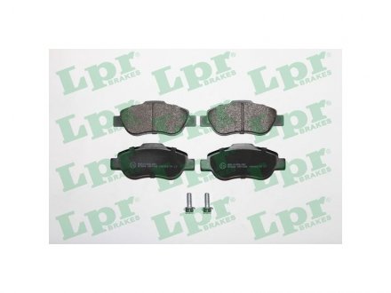 Тормозные колодки, дисковый тормоз (набор) LPR 05P1240