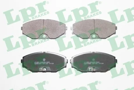 Фото тормозные колодки LPR 05P1357 Тормозные колодки LPR 05P1357