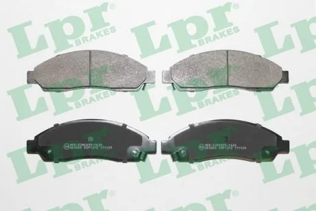Тормозные колодки, дисковый тормоз (набор) LPR 05P1372