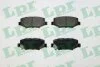 Гальмівні колодки, дискове гальмо (набір) LPR 05P1555 (фото 1)