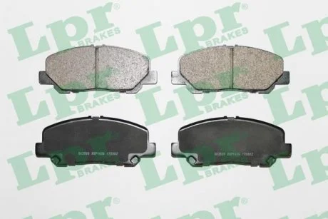 Гальмівні колодки, дискове гальмо (набір) LPR 05P1636