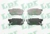 Комплект гальмівних колодок з 4 шт. дисків LPR 05P322 (фото 1)