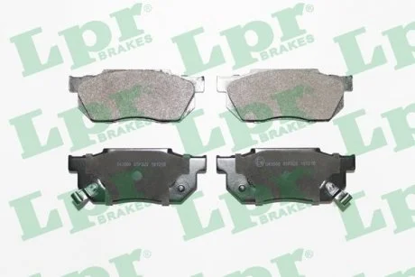 Комплект гальмівних колодок з 4 шт. дисків LPR 05P322