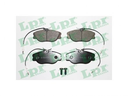 Тормозные колодки, дисковый тормоз (набор) LPR 05P498