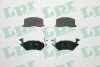 Фото 1 - гальмівні колодки, дискове гальмо (набір) LPR 05P560 Гальмівні колодки, дискове гальмо (набір) LPR 05P560 (фото 1)