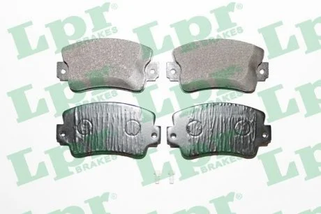 Фото колодки гальмівні LPR 05P731 Колодки гальмівні LPR 05P731