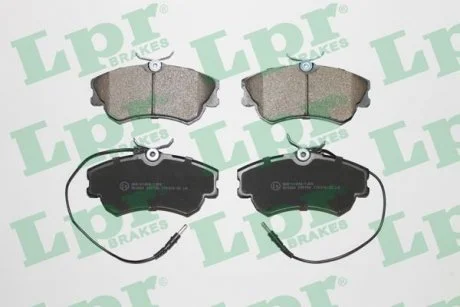 Тормозные колодки, дисковый тормоз (набор) LPR 05P750