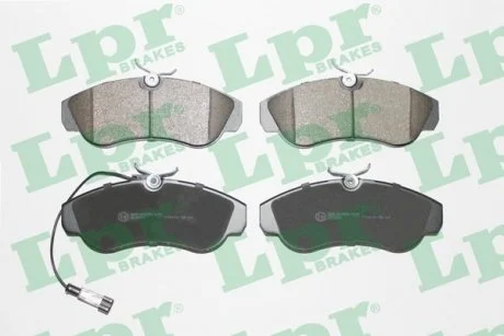 Гальмівні колодки, дискові LPR 05P965