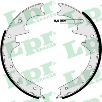 Тормозные колодки.) LPR 08990