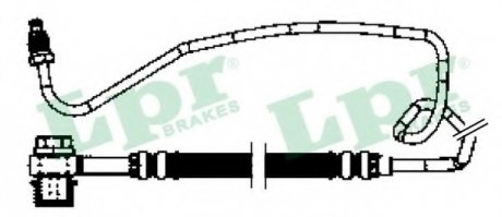 Шланг тормозной LPR 6T48260