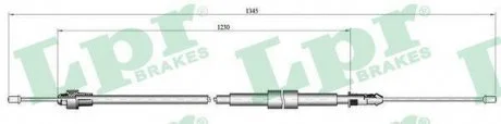 Трос ручного тормоза LPR C0138B